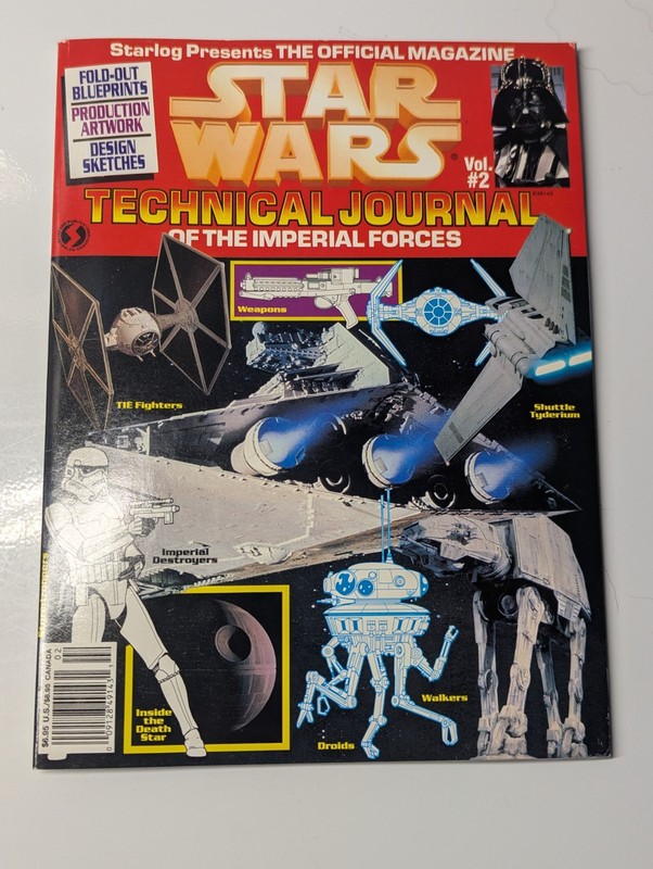 Starlog Press Star Wars Technical Journal Imperial Forces Vol 2 May 1994 Illus