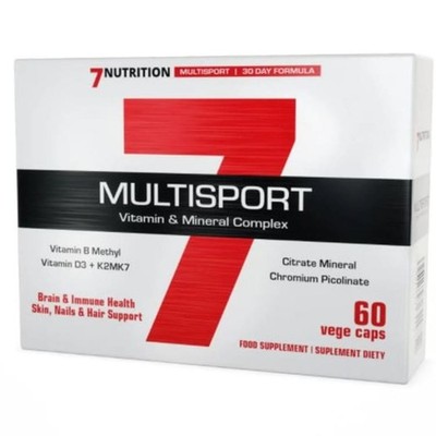 7 Nutrition Multisport 60 Kapseln Multivitamin & Mineralstoffergänzung