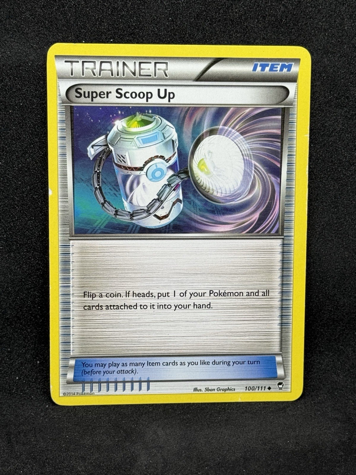 Super Scoop Up 100/111 - Pokemon XY Furious Fists Card HP