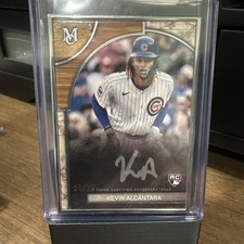 2025 Topps Museum Collection - Silver Framed Auto Kevin Alcantara #AA-KA /25