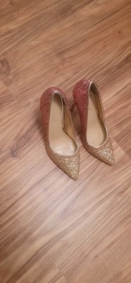 Pink And Gold Shoedazzle Pumps Size 8