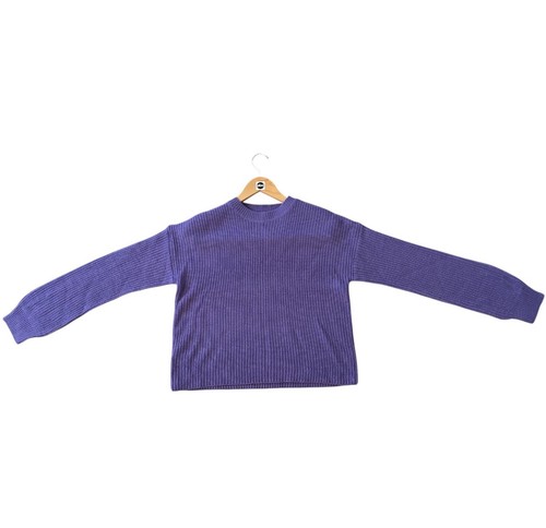 Movie and TV Clothes small SCREEN-USED womens purple streetwear society sweater