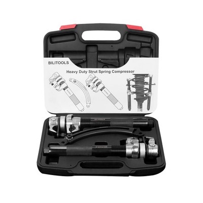 BILITOOLS 2-Piece Coil Spring Compressor Tool Heavy Duty Macpherson Strut Spr...