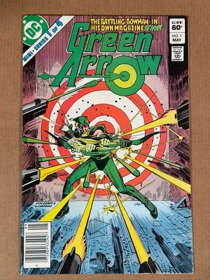 Green Arrow #1 Newsstand Variant (DC Comics May 1983)
