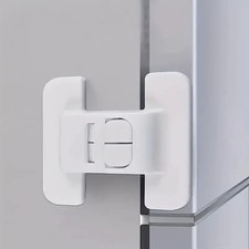 Refrigerator & Freezer Door Lock – Child Proof Fridge Latch with Strong Adhesive