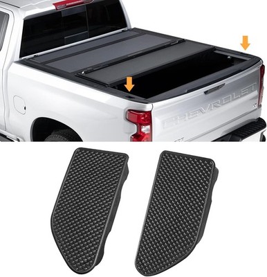 Moonlinks Bed Rail Stake Pocket Covers Compatible with GMC Sierra 1500/Chevy Sil