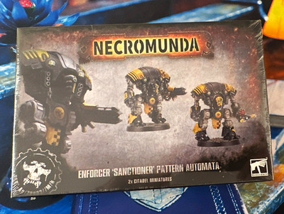 Necromunda Enforcer Sanctioner Pattern Automata 2 Models NIB Sealed 301-18