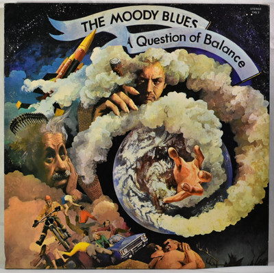 The Moody Blues - A Question Of Balance (1970 Pitman Press) Vinyl Record LP