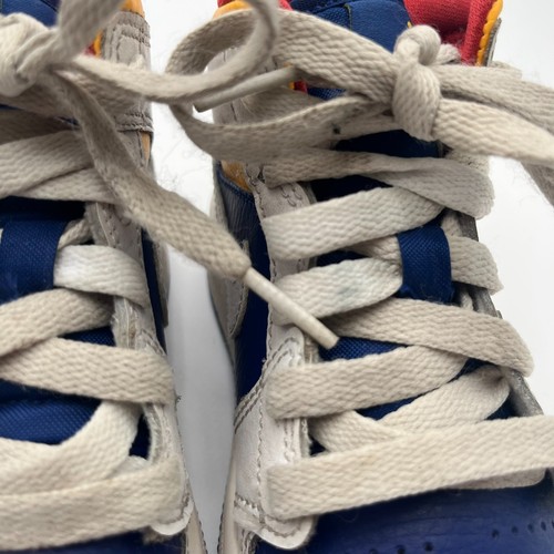 Scarpe da basket Nike ragazzo Air Jordan Mid bianche sneakers taglia 11C - Foto 3 di 11