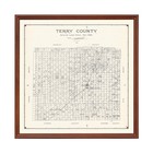 Old Map of Terry County, TX 1926 - Vintage Texas Art