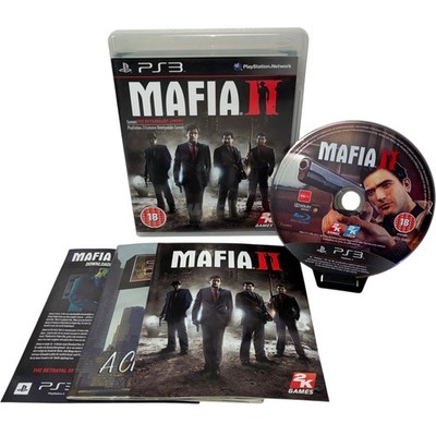 Mafia II Playstation 3 PS3 Videospiel komplett mit Handbuch & Karte CIB sehr guter Zustand