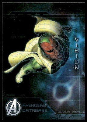 Vision 2015 Upper Deck Avengers Age of Ultron #AD-V Avengers' Database
