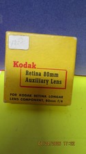 Kodak Schneider Kreuznach Retina Longar Xenon 80mm f4 Lens In Original Box