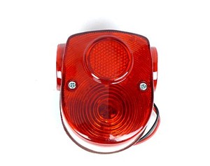 Honda-Replacement-Tail-Light-Taillight-6V-12V-w-Side-Reflectors-Z50-CT70-SL-NEW