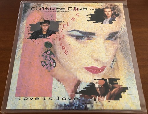 CULTURE CLUB Love Is Love *RARE FRENCH 12" SINGLE VINYL W/ UNIQUE PICTURE SLEEVE - Picture 8 of 8