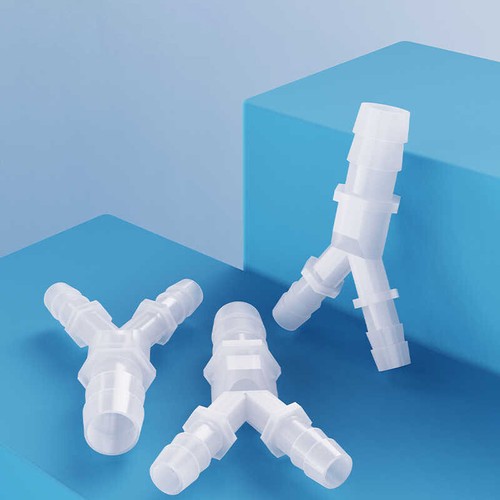 Y Piece Hose Joiner Plastic Barbed Connector Pipe Fitting Air Fuel Water Fuel - Picture 4 of 79