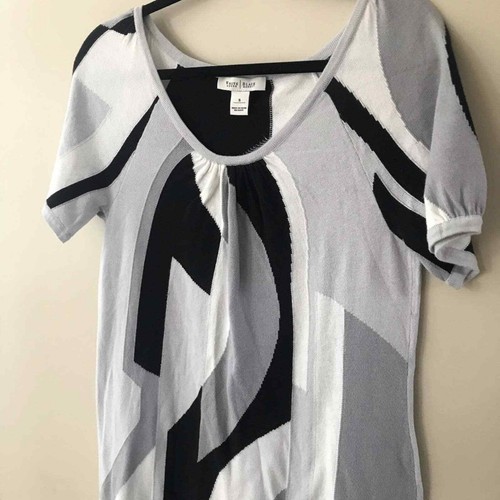 White House Black Market Kurzarm Pullover Gr. S - Bild 3 von 5