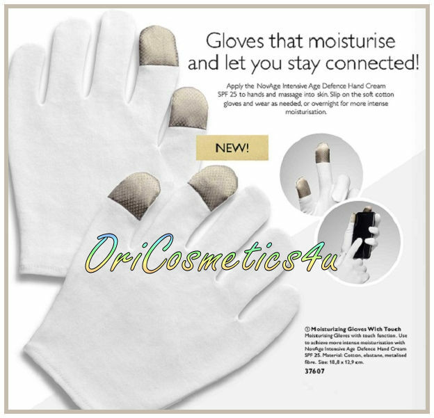 Oriflame Moisturising Gloves with Touch Lock In Hand Cream and