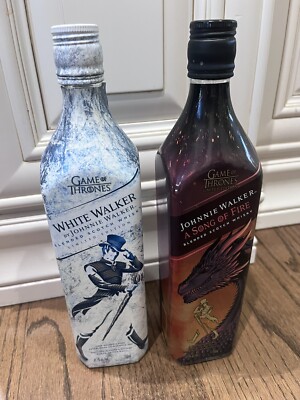 GAME OF THRONES-GOT-LIMITED EDITION by Johnnie Walker 2 EMPTY