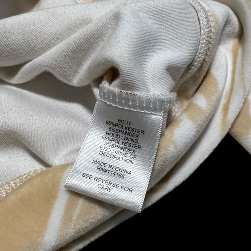 Juicy Couture Beachwood Swirls Full Zip Hoodie Sweatshirt Women’s Small - Picture 5 of 5