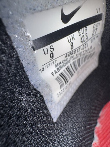 Size 9 - Nike Supreme x NBA x Air Force 1 07 Mid Black - Picture 6 of 8