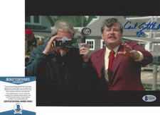 CARL GOTTLIEB SIGNED JAWS 'MEADOWS' 8x10 PHOTO 2 WRITER BECKETT COA BAS PROOF