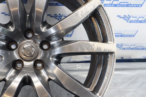 2015 NISSAN GT-R R35 GTR 3.8L VR38 OEM FACTORY REAR WHEEL 20X10.5 +25 #1500 4/4 - Picture 4 of 9