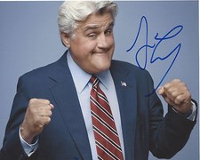 LATE NIGHT COMEDIAN JAY LENO SIGNED 'THE TONIGHT SHOW' 8X10 PHOTO 1 w/COA NBC