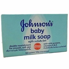 BULK Johnson's Baby Milk Soap 24 Bars With Milk Proteins and Vitamin E