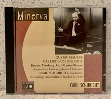 MAHLER das lied von der erde (CD Minerva) SCHURICHT Amsterdam 5 October 1939