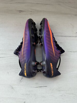 Nike Mercurial Vapor 11 Purple ACC Soccer Football Cleats US10.5
