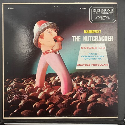 Tchaikovsky, Anatole Fistoulari, Paris, The Nutcracker Suites 1&2, Vinyl LP, NM