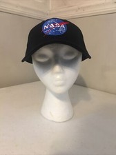NASA Black Adjustable Baseball Style Hat Brand New w/ Tags 