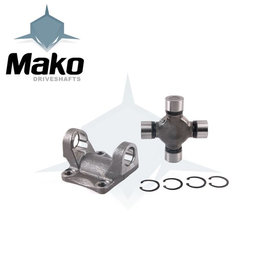 Mako 4-2-669 Flange Yoke 1550 .512 Hole + Genuine SPICER Universal Joint 5-155X - 第 1/2 張圖片