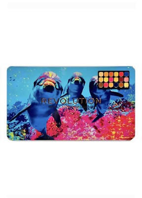 Makeup Revolution Forever Flawless Eye Shadow Palette HYDRA DOLPHIN 18 Color NEW