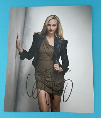Candice King  -  Vampire Diaries  - signed, original Autogramm !!!