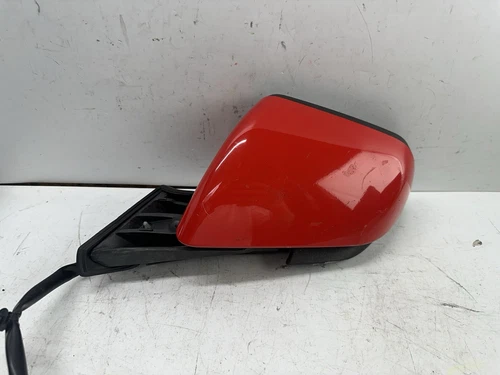 2015 - 2020 Mustang GT Left Driver LH Rear View Mirror Power Heated Red