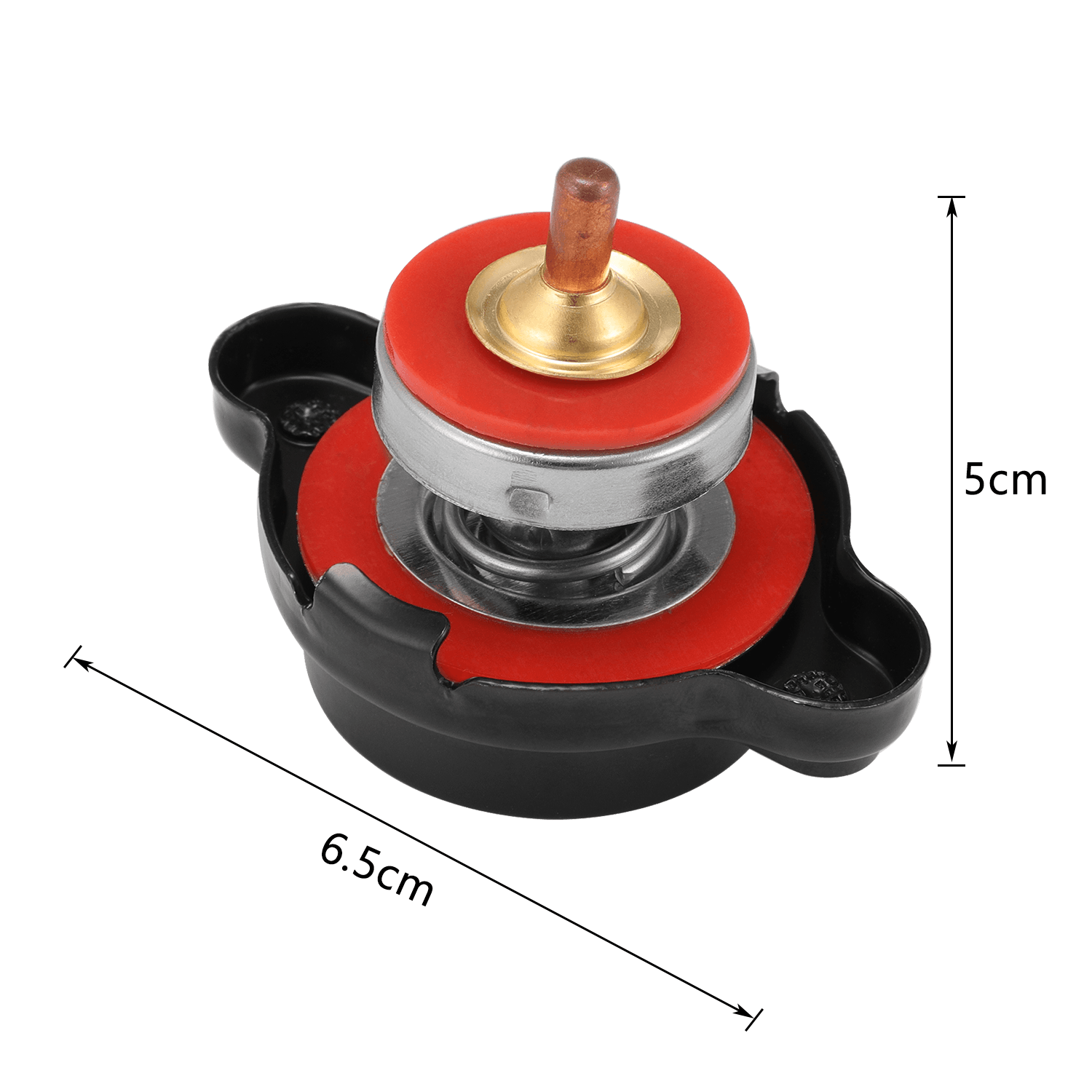 High Pressure Radiator Cap with Temperature Gauge 2.0 Bar for KTM 250