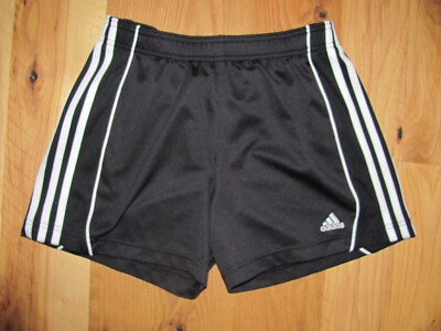 Adidas Black Polyester Shorty Shorts Women's Small (VA42-e)