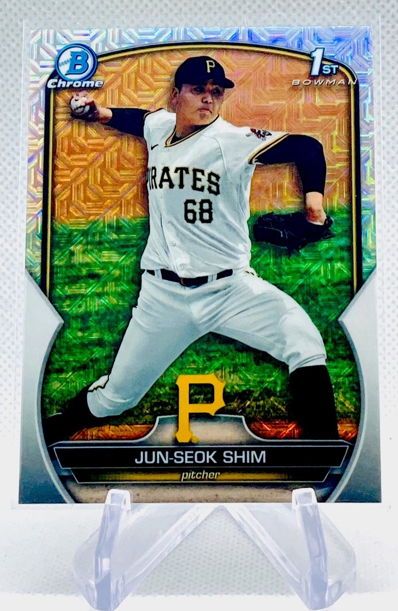 2023 Bowman Chrome Jun-Seok Shim 1st Bowman Mega Box Mojo
