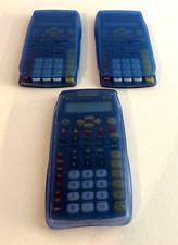 Lot of 3 Texas Instruments TI-15 Explorer Elementary Calculators with Covers