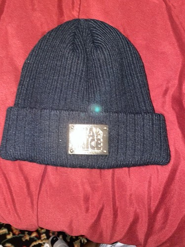 MENS YEA.NICE BLACK BEANIE HAT ONE SIZE 