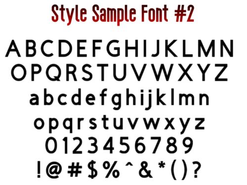 Custom Text Decal Vinyl Lettering Personalized Sticker Name - Picture 19 of 22