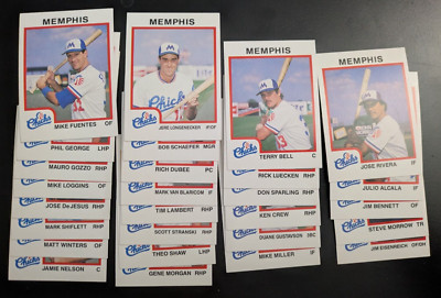 1987 ProCards Memphis Chicks - You Pick 1 - Kansas City Royals AA Minor League
