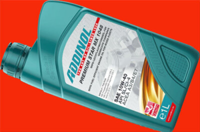 1 Liter PE-Dose (1L=11,16 ) Addinol teilsynthetisch Motoröl STAR MX1048 10W40 Öl
