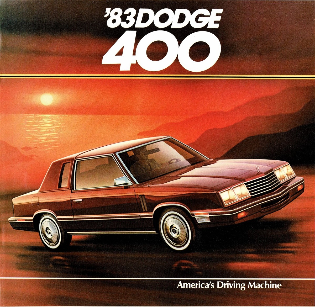 1983 Dodge 400 Convertible Four-Door Two-Door Large Deluxe Dealer