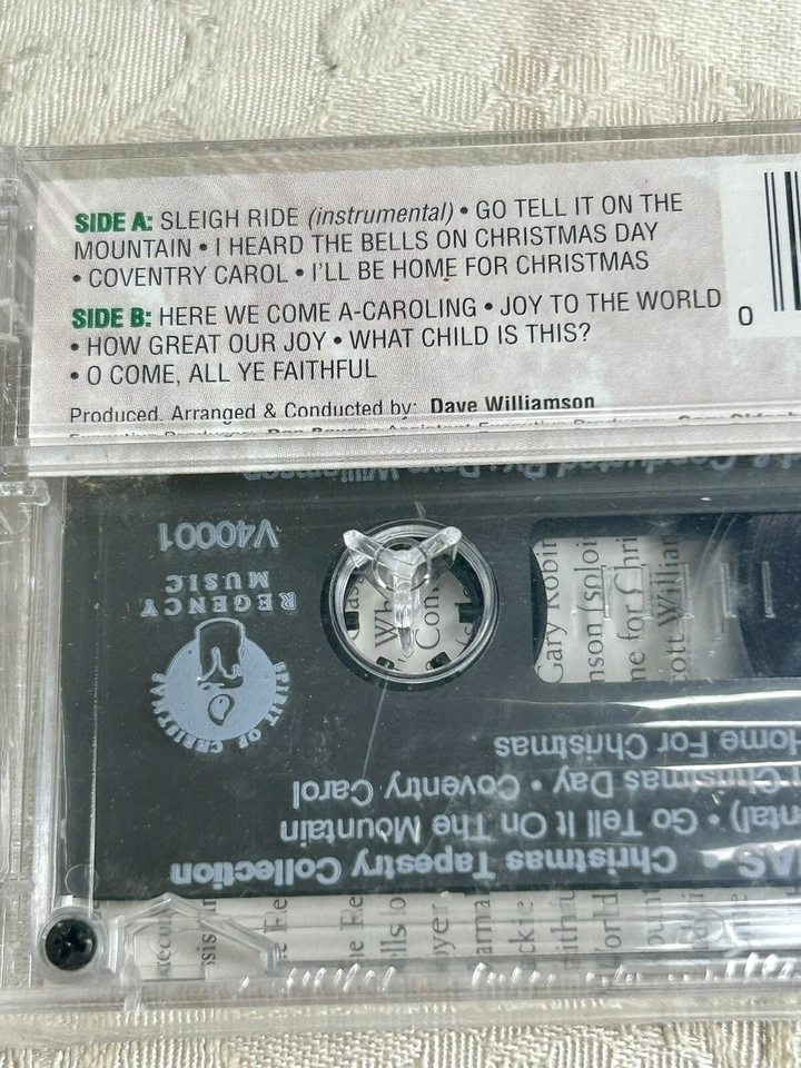 The Regency Singers And Orchestra Home For Christmas Tapestry Cassette 1993 - Image 4 of 4