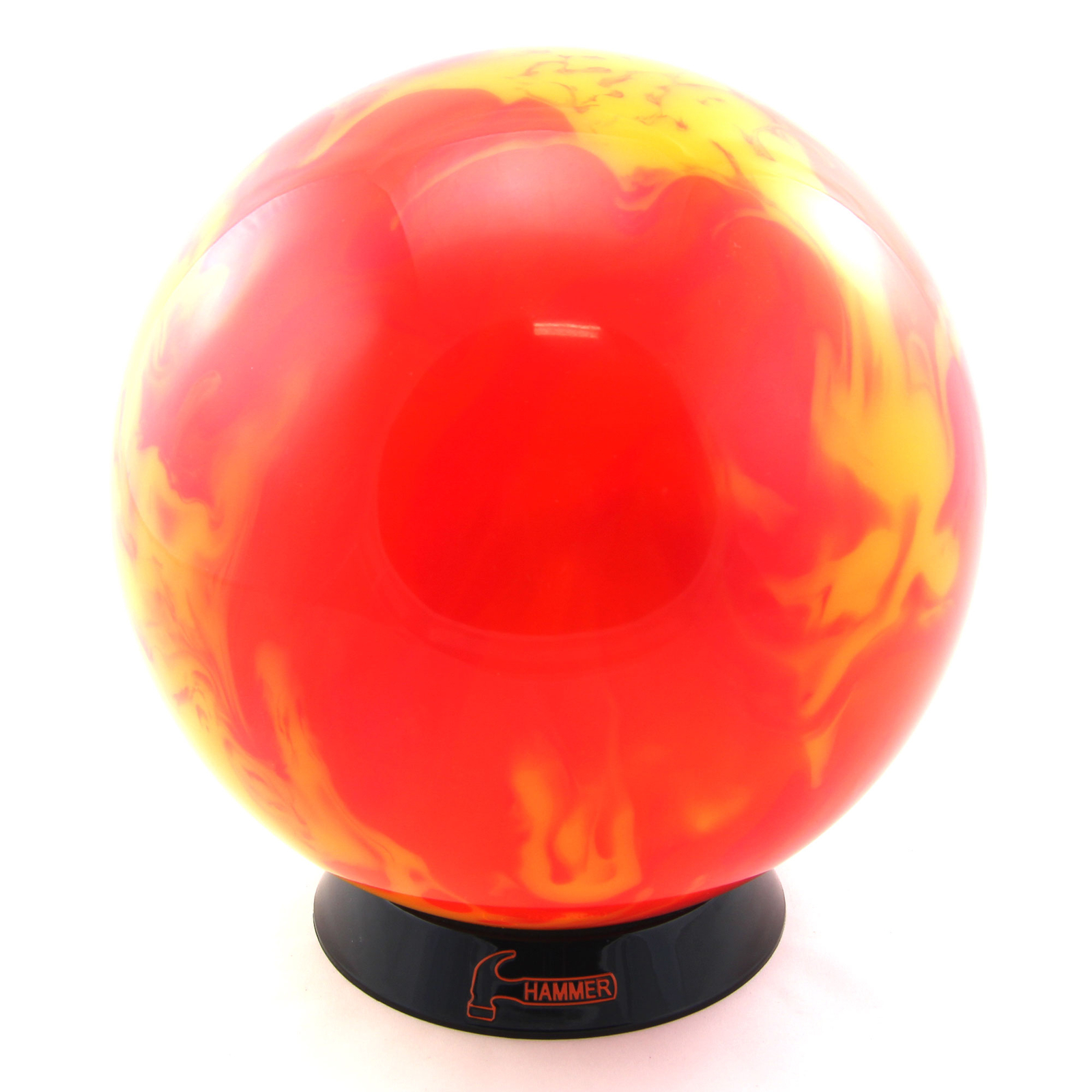 Bowlingkugel Ballständer Hammer Bowling Ball Cup orange mit Relief HammerLogo eBay