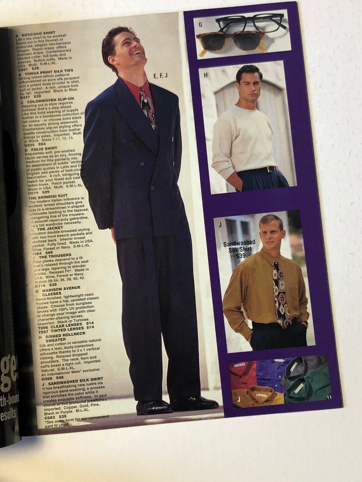 International Male Catalog 1989 Spring Mens Magazine eBay