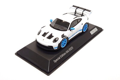ポルシェ 911 GT3 ホワイト 1/43 Spark 1:43 Porsche 911 GT3 RS (992) in White (IAA Special